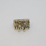 Sterling Silver SA'OTI 'Large Nar' Studio Band Ring Contemporary c2020 Size L