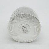 Victorian Sterling Silver Three-Part Travelling Pomander Antique 1865 London