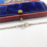Sterling Silver Dainty Curb Link Chain Bracelet Vintage c1970 6" Length