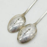 Sterling Silver & Enamel 'RMS Atlantis' Souvenir Spoons Antique 1913