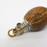 19th Century Nut Form 'Memories of Tenby' Stanhope Propelling Pencil Antique