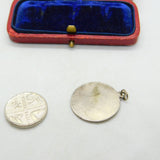 Sterling Silver St Christopher Charm Pendant Vintage c1970
