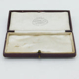 Victorian Boxed Tooled Leather Jewellery Box 'Kenning & Son' Antique c1880