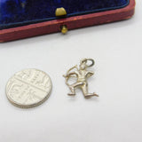 Sterling Silver Sagittarius the Archer Charm Pendant Vintage c1970