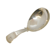 George III Sterling Silver Tea Caddy Spoon Antique 1806 London Josiah Snatt