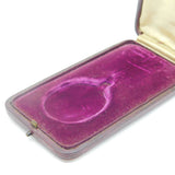 Scottish Victorian Hamilton & Inches Locket Jewellery Box Antique c1890