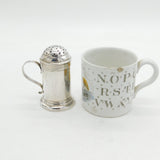 George I Sterling Silver Pounce Pot Caster Antique 1723 London