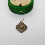 Victorian Gilt Metal Aesthetic Drop Charm Pendant Antique c1880