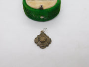 Victorian Gilt Metal Aesthetic Drop Charm Pendant Antique c1880