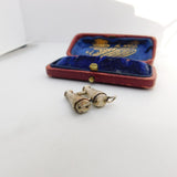 Sterling Silver Binoculars Charm Pendant Vintage c1970