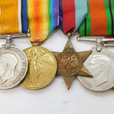 WWI & WWII Medal Group Inc. Mons Star GNR J. McNulty Royal Field Artillery