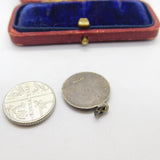 Sterling Silver St Christopher Charm Pendant Vintage c1970
