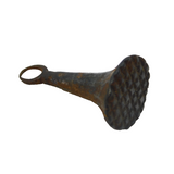 George III Cut Steel Pipe Tamper Fob Pendant Antique c1780s