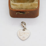 Sterling Silver Thomas Sabo Love Heart Charm Pendant Vintage c1970