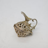 Sterling Silver Opening Wine Ewer Jug Charm Pendant Vintage c1970s