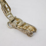 Sterling Silver Opening Motor Car Charm Pendant Vintage c1970