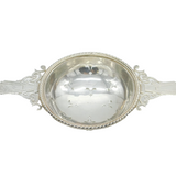 Art Deco Sterling Silver Floral Tea Strainer Antique 1936 Birmingham