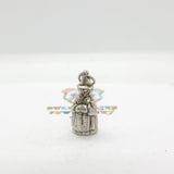 Sterling Silver 'Welsh Lady' Charm Vintage c1970