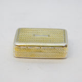 George IV Sterling Silver Gilt Vinaigrette Antique 1827 Birmingham