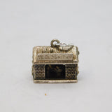 Sterling Silver Blacksmith's Cottage With Moving Parts Charm Vintage c1970