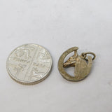 Sterling Silver Lucky Horseshoe Charm Pendant Vintage c1970