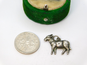 Sterling Silver Mule Charm Pendant Vintage c1970