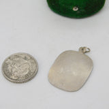 Sterling Silver St Christopher Travel Charm Pendant Vintage c1970