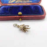 Sterling Silver Biblical Man with Jug of Water Charm Pendant Vintage c1970