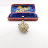 Sterling Silver Hedgehog Charm Pendant Vintage c1970