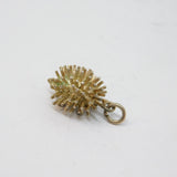 Sterling Silver Hedgehog Charm Pendant Vintage c1970