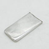 Victorian Sterling Silver Mechanical Calling Card Case Antique 1899 Birmingham