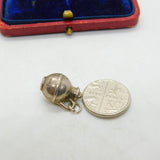 Sterling Silver Jersey Can Drinking Flask Charm Pendant Vintage c1970