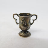 Sterling Silver FA Cup Football Charm Pendant Vintage c1970