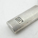 Montblanc Sterling Silver & Stone Set Keyring Vintage c2000s Germany