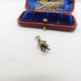 Sterling Silver Aquarius Figure Charm Pendant Vintage c1970