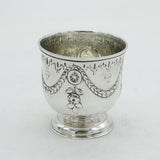 George II Sterling Silver Neoclassical Beaker Cup Antique 1734 London