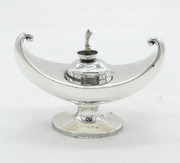 Art Deco Sterling Silver Novelty Genie's Lamp Table Lighter Antique Birmingham