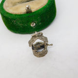 Sterling Silver Wishing Well Charm Pendant Vintage c1970