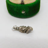 Sterling Silver Shakespeare the Bard Charm Pendant Vintage c1970