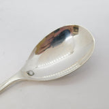 Sterling Silver Trefid Style Tea Caddy Spoon Vintage 1989 Sheffield