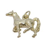 Sterling Silver Horse Or Pony Charm Pendant Vintage c1970