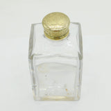 William IV Sterling Silver Gilt & Cut Glass Scent Bottle Antique 1831 London