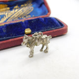 Sterling Silver Packhorse Charm Pendant Vintage c1970