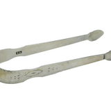 George III Pair of Sterling Silver Short Sugar Tongs Antique 1791 London