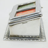 Sterling Silver Victorian Style Postage Stamp Box Vintage 2000 Sheffield
