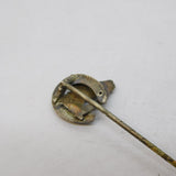 Victorian Sterling Silver Racehorse Form Lucky Stick Pin Antique c1880