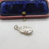 Sterling Silver Scottish Sporran Charm Pendant Vintage c1970