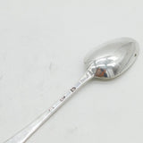Irish George III Sterling Silver Floral Pattern Tablespoon Antique 1777 Dublin