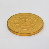 Rolled Gold King Edward VIII Coronation Medal Antique 1937