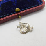 Sterling Silver Little Chicken Charm Pendant Vintage c1970